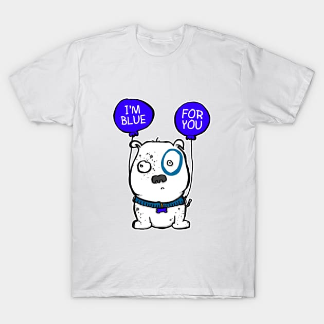 Blue Pooch T-Shirt by Vandalay Industries